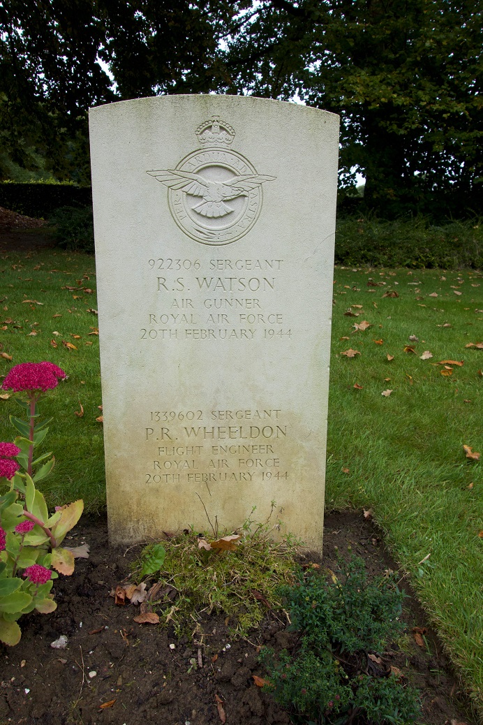 Landon - Watson grave at Hotton